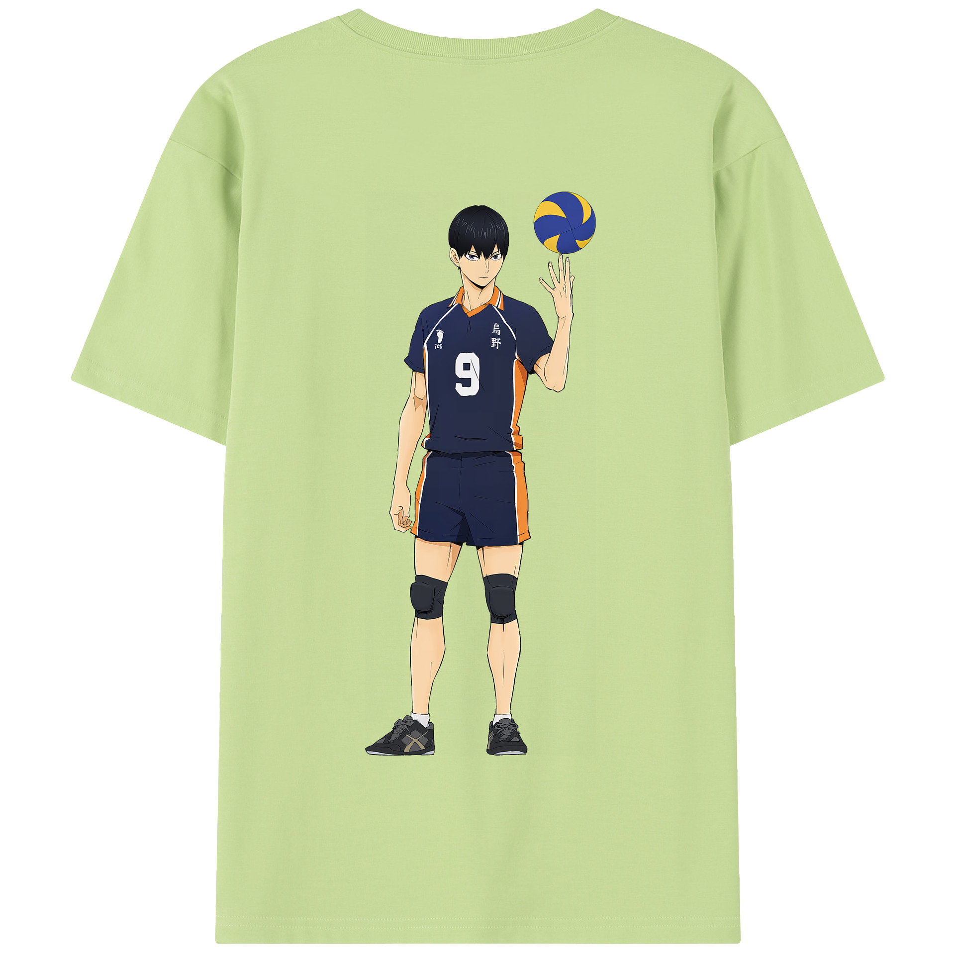 （画像用） ハイキュー!! Haikyu!! 綿100％半袖Tシャツ（背面プリント）